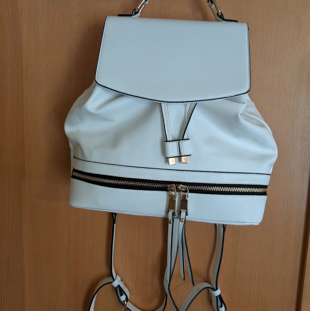 White Backpack